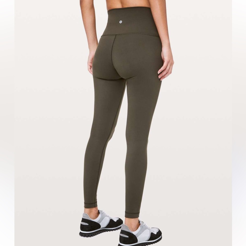 lululemon athletica Olive Green Leggings Size 4